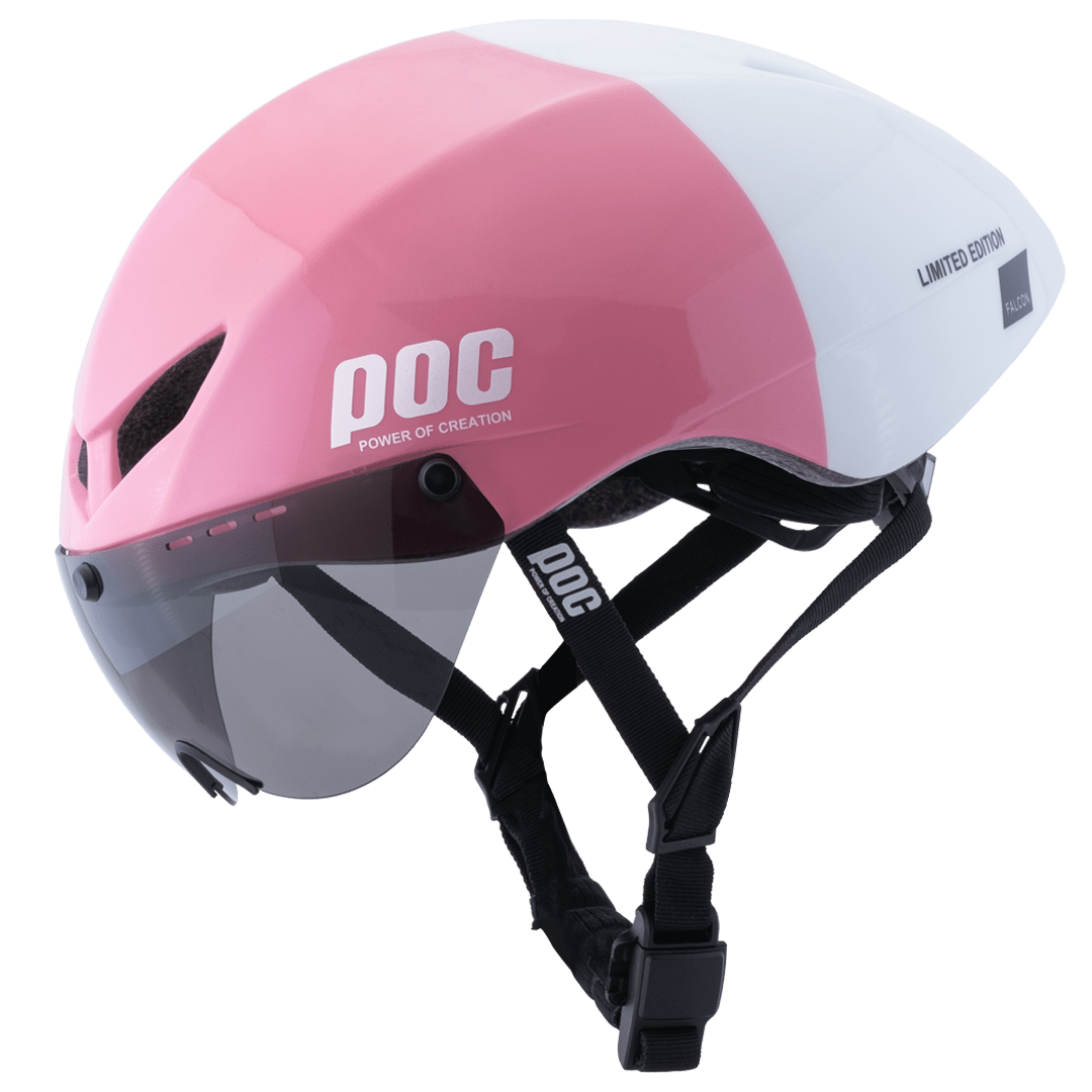 nón bảo hiểm POC Falcon màu trắng hồng