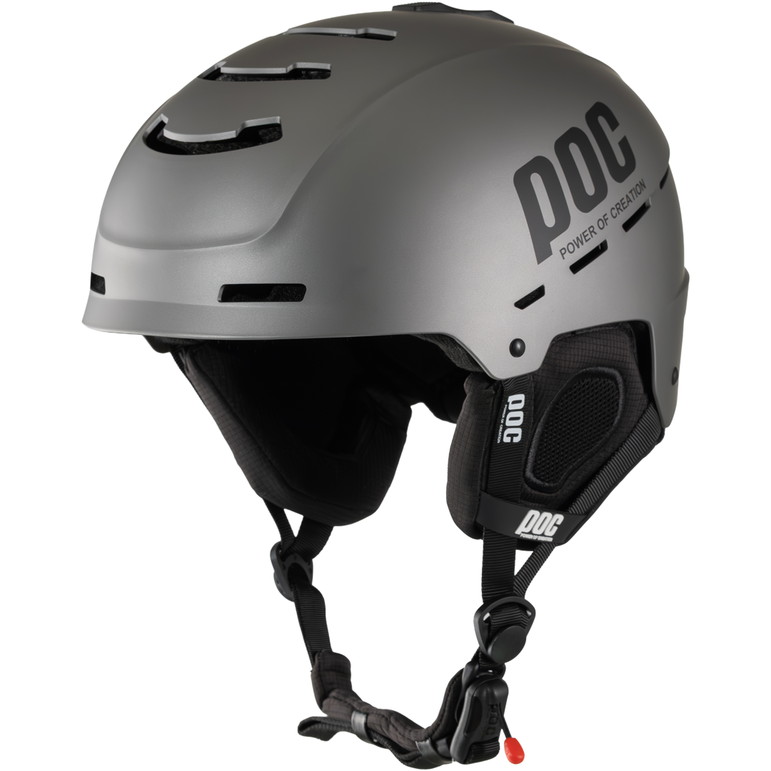 Nón POC P10 màu xám titan nhám