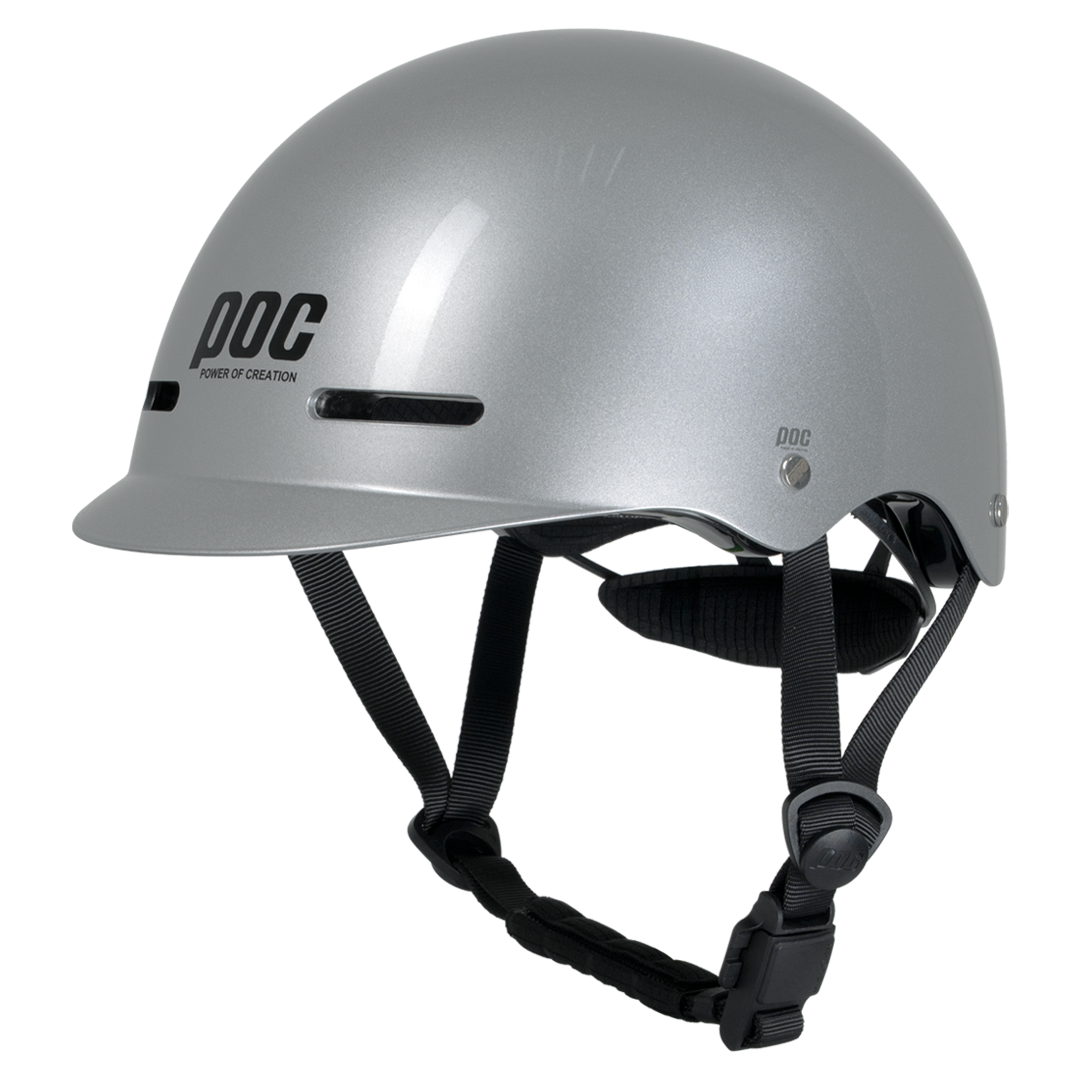 Nón bảo hiểm POC Creation 1 màu bạc bóng