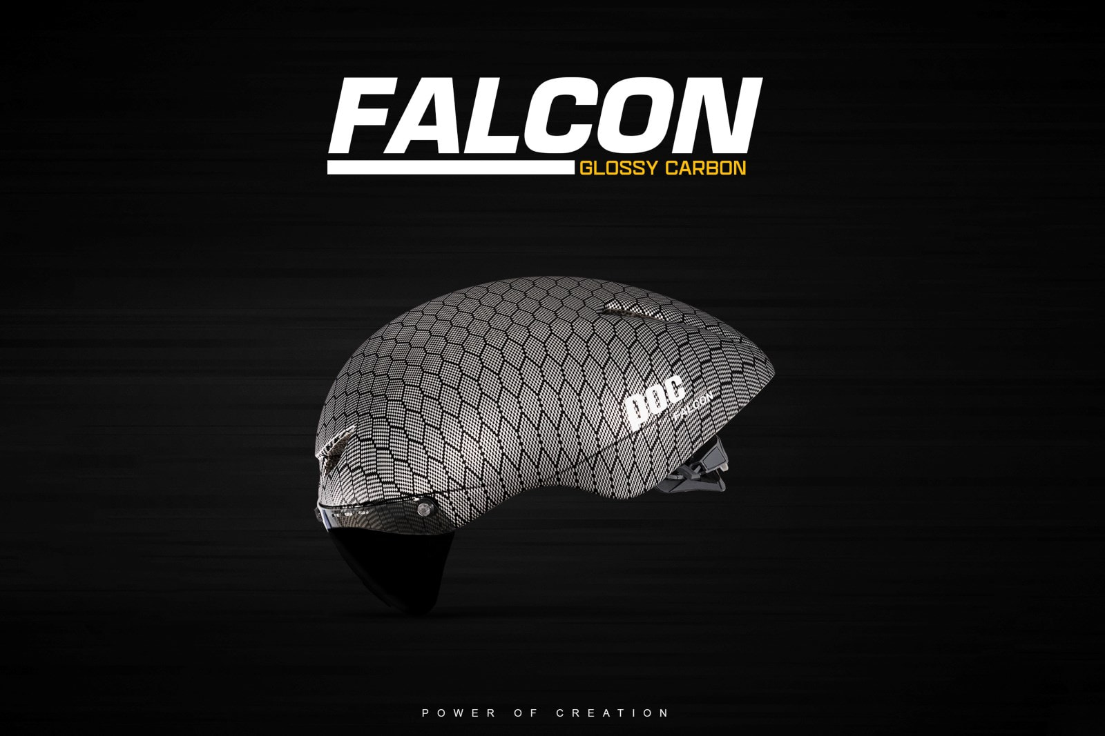 Nón bảo hiểm POC Falcon màu carbon