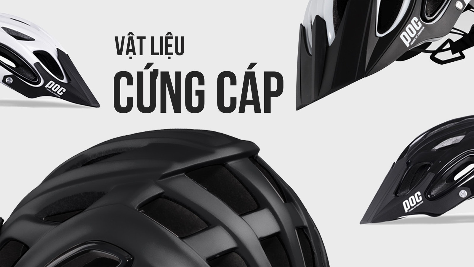 Vật liệu nón POC P07 cứng cáp