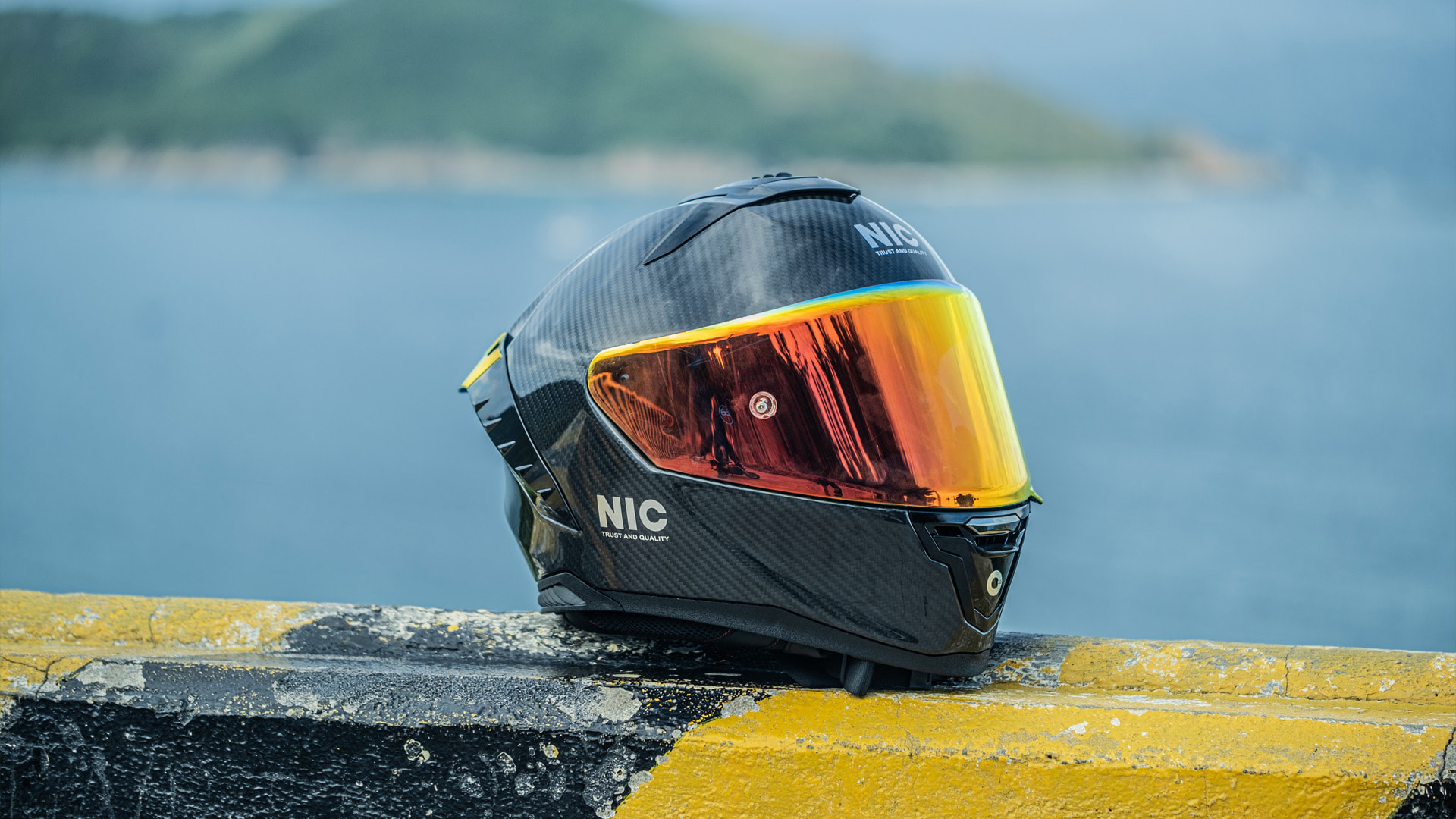 Mũ bảo hiểm xe máy cao cấp NIC N01F
