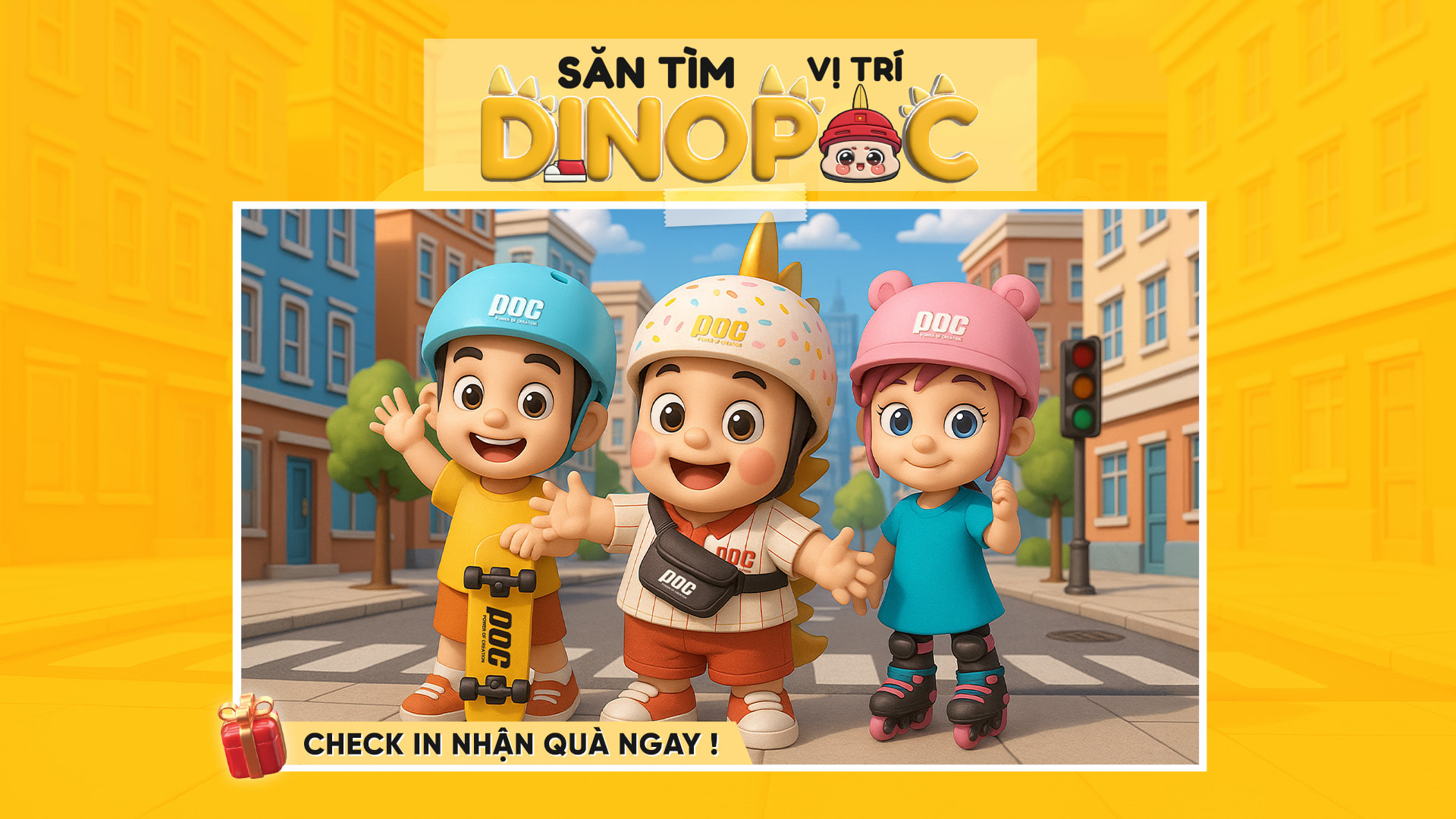 Săn tìm vị trí Dino POC