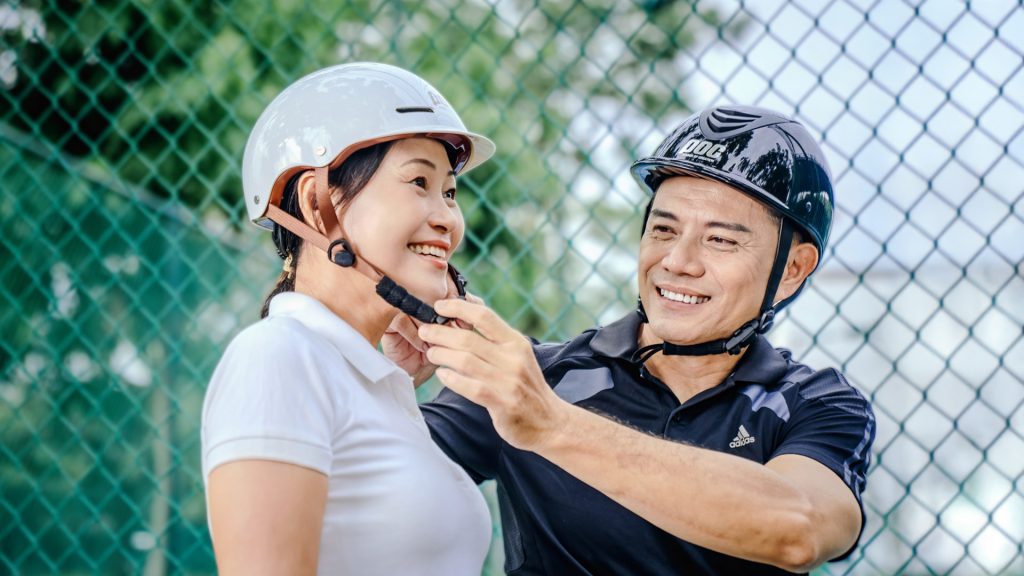 hướng dẫn đo vòng đầu và chọn mũ bảo hiểm