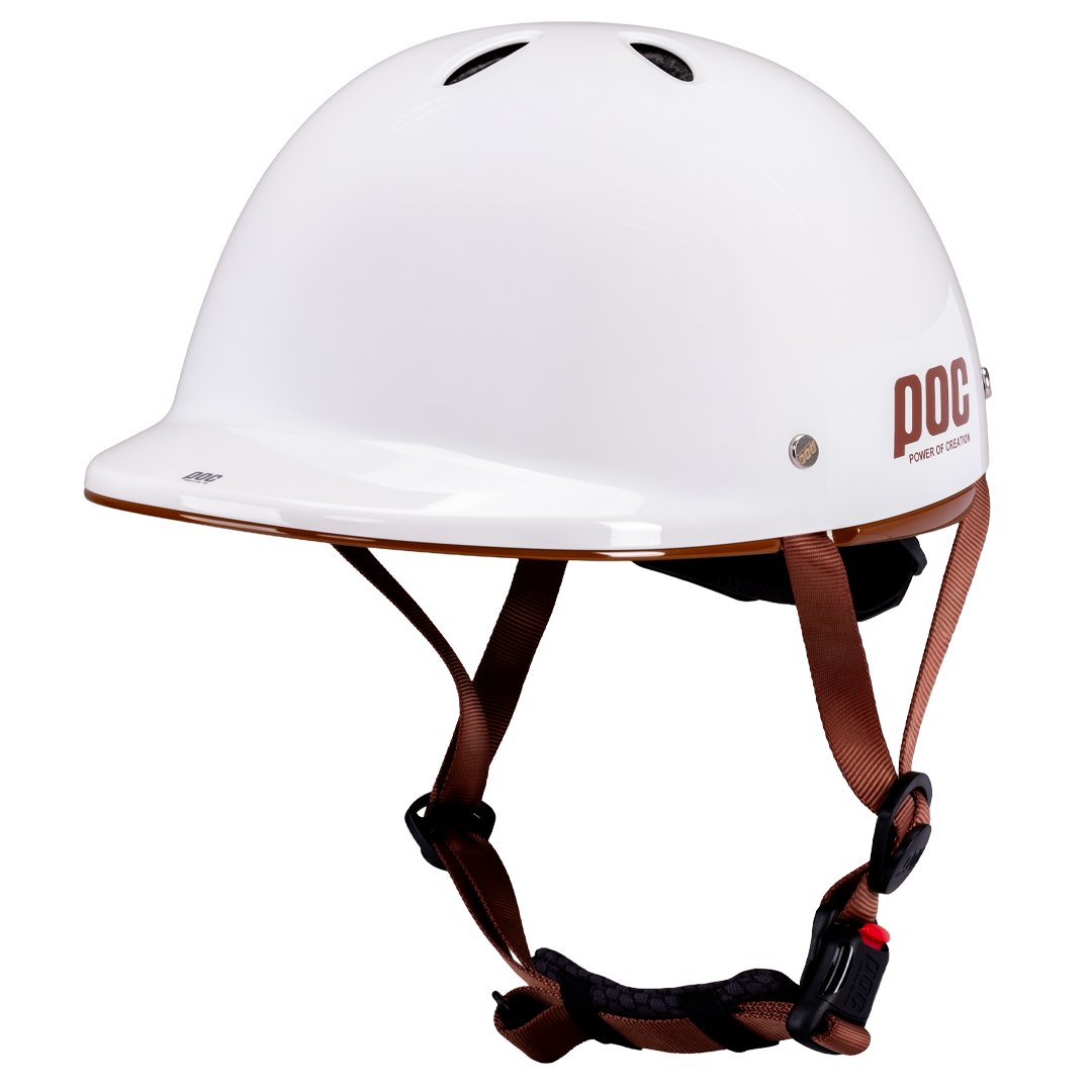 Nón bảo hiểm POC PK03-S màu trắng nâu