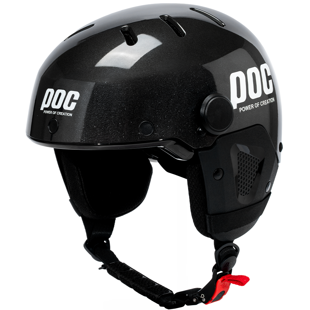 Nón bảo hiểm POC P05 V2 màu đen bóng