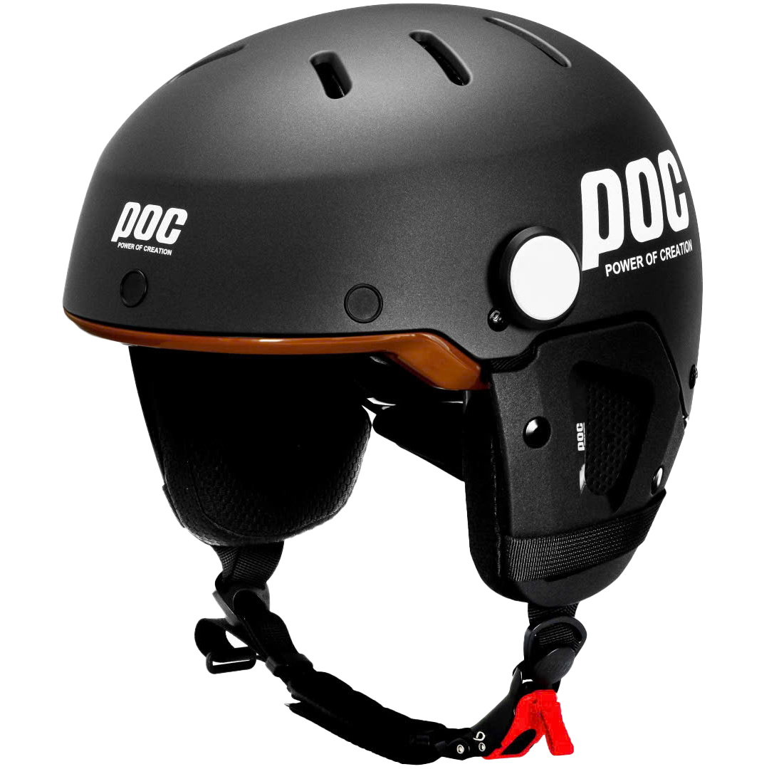 Nón bảo hiểm POC P05 V2 màu đen nhám nâu